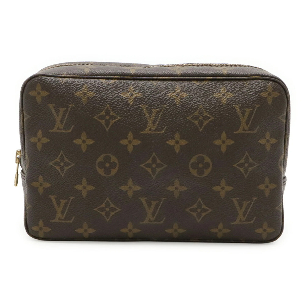LOUIS VUITTON Brown Monogram Pouch